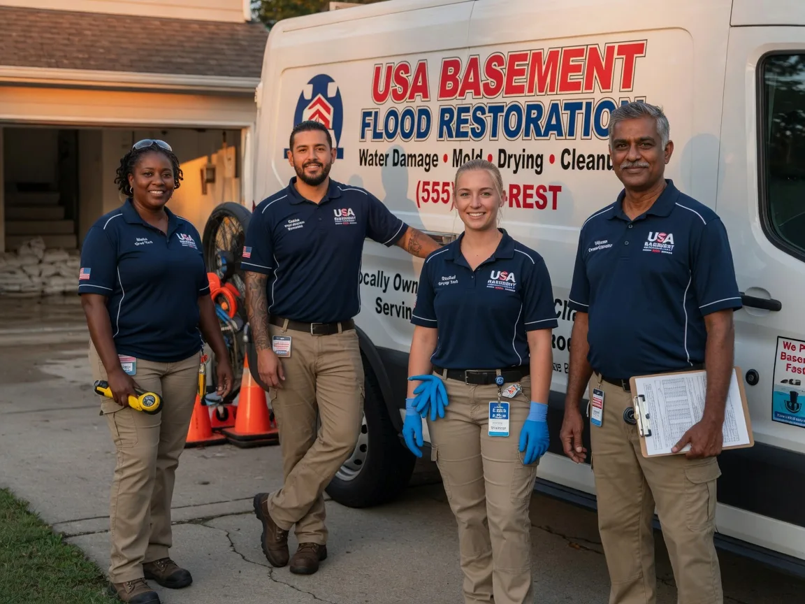 Basement Flood Cleanup company in Broadway, OH